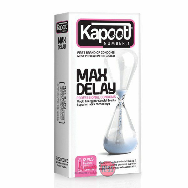 کاندوم کاپوت مدل Max Delay بسته 12 عددی