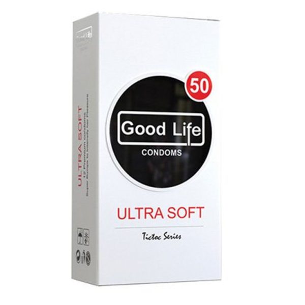 کاندوم گودلایف مدل Ultra soft بسته 12 عددی